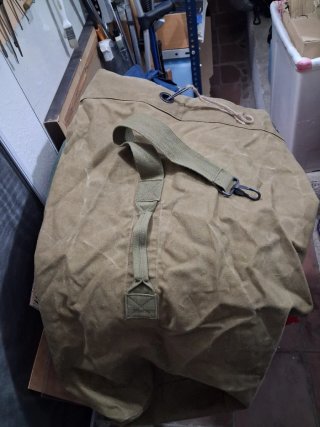 Petate militar lona verde