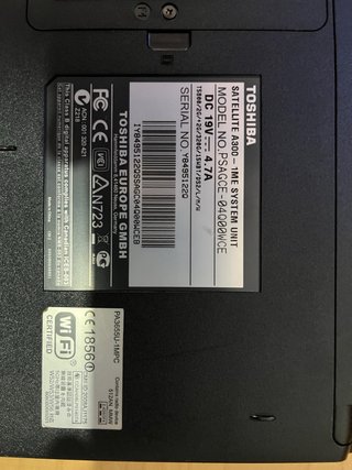 Portátil Toshiba Gris