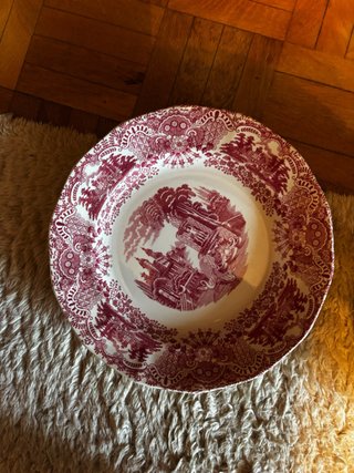 Vajilla porcelana vintage juego completo