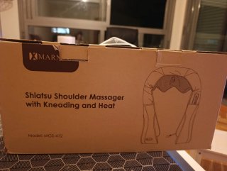Cojín Masaje Shiatsu Marnur Negro/Gris