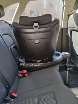 Silla coche bebé Britax Römer giratoria