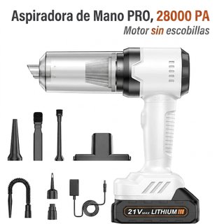★ Aspirador / Soplador de Mano 28000PA Sin Cable