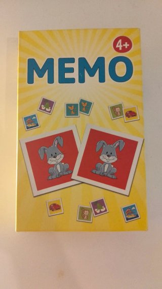 Juego de mesa Memo 4+