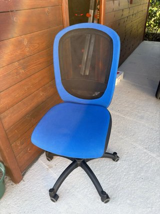 Silla de oficina Ikea Flintan azul