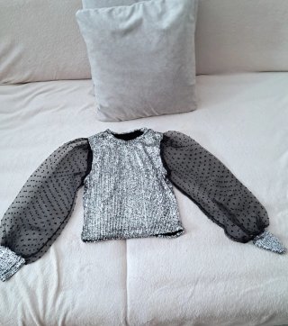 Maglia donna paillettes tg S
