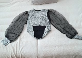 Maglia donna paillettes tg S