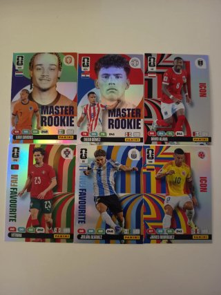 Lote cromos Panini Adrenalyn XL World Cup 2026
