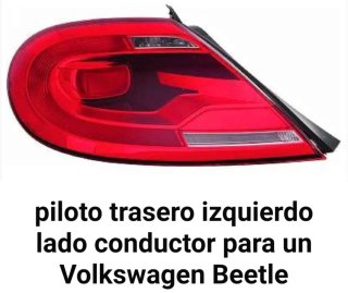 Piloto Trasero Izquierdo VW Beetle