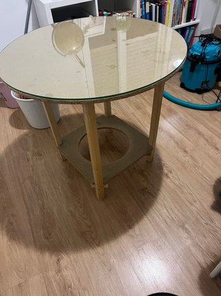 Mesa de camilla redonda 80cm