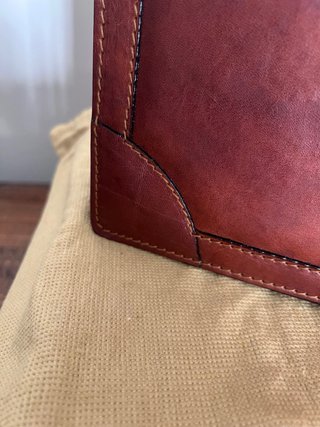 Borsa 24 ore vintage pelle marrone
