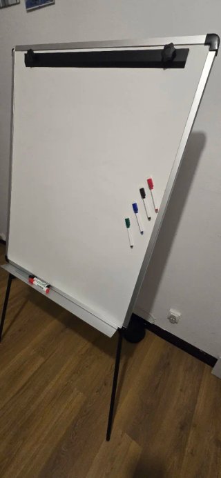 Pizarra Blanca Magnética 70x100cm