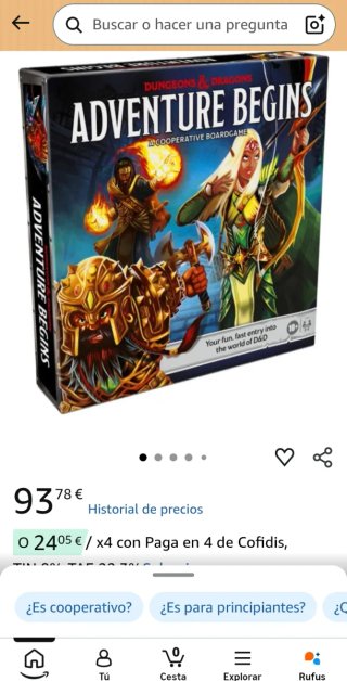 D&D Comienza la Aventura Nuevo