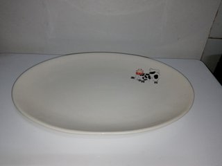 Set Vajilla Vaca Vintage - Fuente y Plato