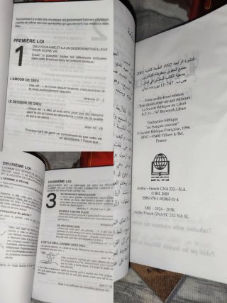 Lote de libros árabes francés 1