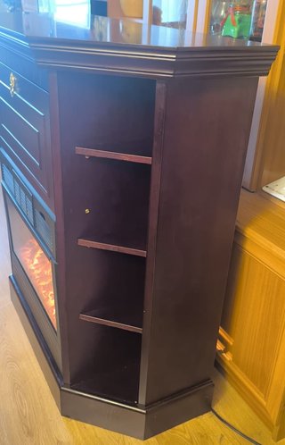 Chimenea Eléctrica Chicago 2000W con Mueble