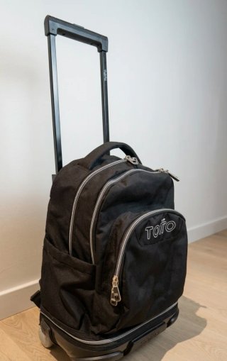 Mochila Totto con ruedas y asa extensible