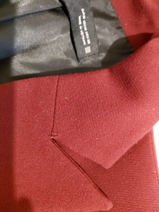 Blazer Zara Rosso Doppio Petto