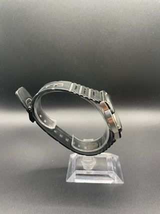 Reloj Casio Quartz Negro/Plata