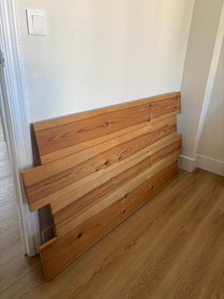 Cabecero de madera 1.50m
