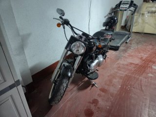 Harley Davidson Softail Slim Negra
