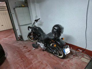 Harley Davidson Softail Slim Negra