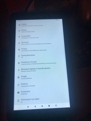 Tablet 7 pollici vedi descrizione