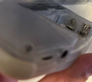 Consola Game Boy Advance Transparente
