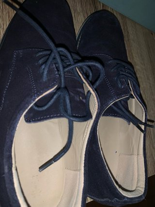 Zapatos niño elegantes azul T.38