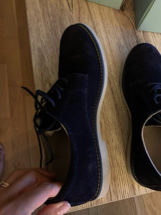 Zapatos niño elegantes azul T.38
