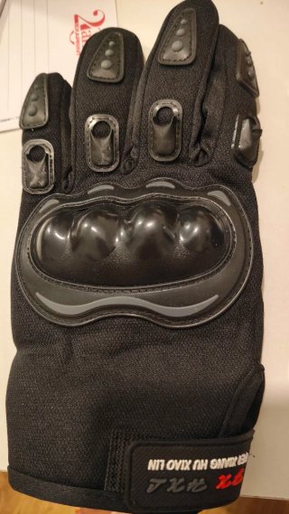Guantes de Moto Tácticos Negros