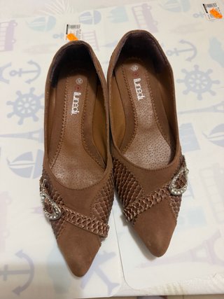 Zapatos de tacón bajo Lunedi ante