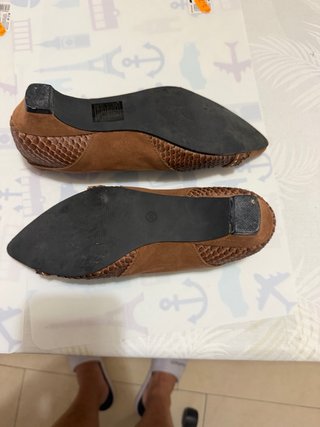 Zapatos de tacón bajo Lunedi ante