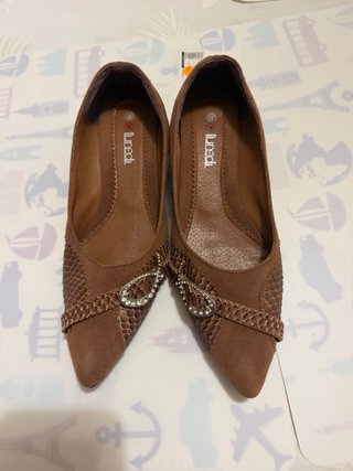 Zapatos de tacón bajo Lunedi ante