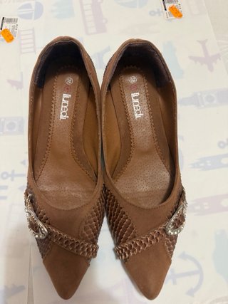 Zapatos de tacón bajo Lunedi ante