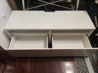 Mueble TV Besta Ikea Blanco