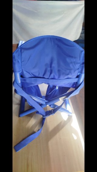 Trona portátil plegable para viaje