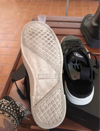 Sneakers Diesel donna nere taglia 36