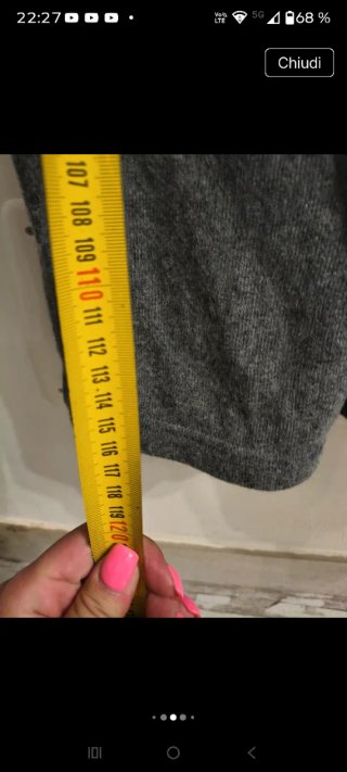 Cardigan lungo in lana