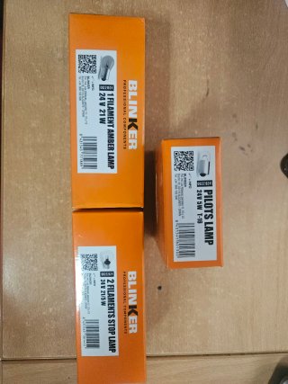 Lote de 3 cajas de Bombillas de Blinker