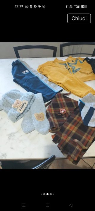Lotto abbigliamento bimbo 18-24 mesi