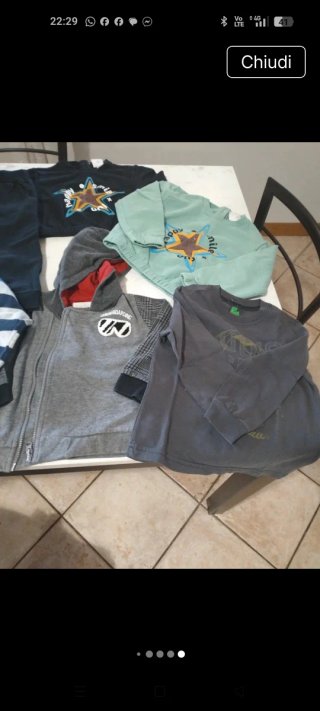Lotto abbigliamento bimbo 18-24 mesi