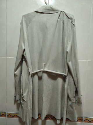 Gabardina del Mango, talla S
