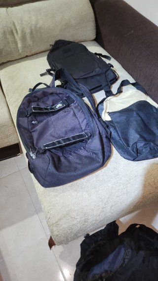 Mochilas, bolsos y riñoneras varios
