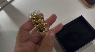 Pulsera Cubana Oro 18k 20cm 20mm