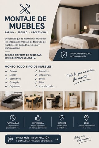 Montador muebles