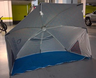 Sombrilla Refugio Playa IWIKO UPF50