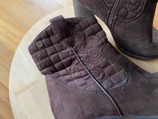 Botines Xti Marrones Serraje Talla 38