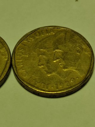 2 Monedas 500 Pesetas 1988-1989