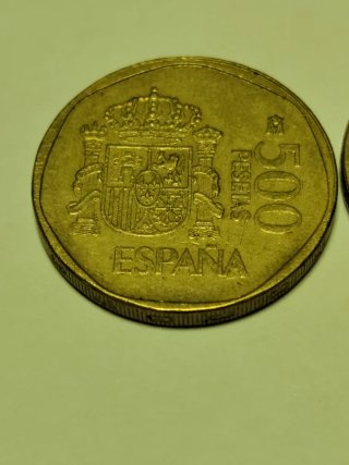 2 Monedas 500 Pesetas 1988-1989