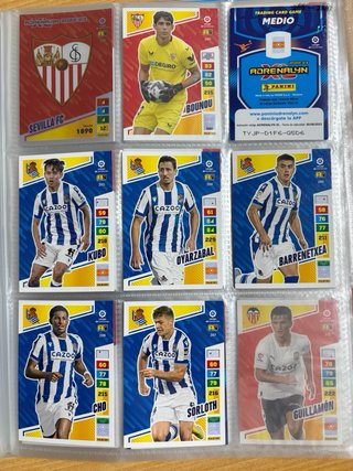 Álbum Adrenalyn LaLiga Santander + Cartas